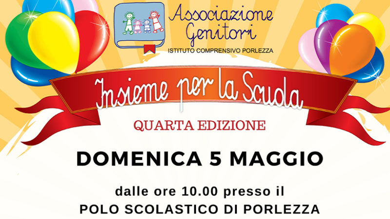 Domenica 5 Maggio Insieme per la Scuola con Age