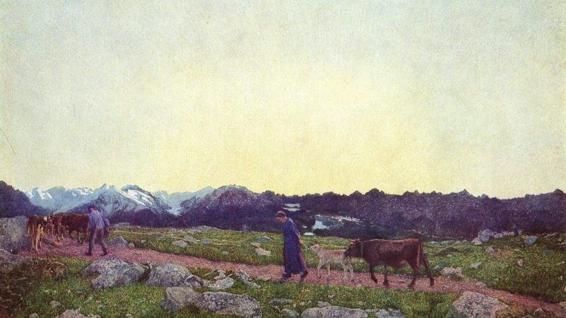 Segantini a Lugano in una mostra sul Paesaggio