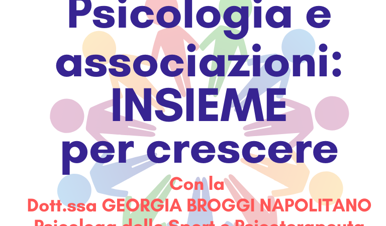 Psicologia e Associazioni: serata a tema a Porlezza il 15 novembre