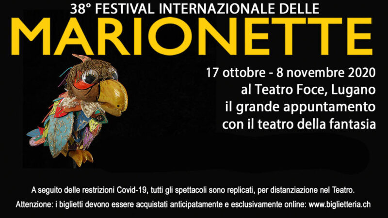 Festival internazionale delle Marionette 2020: a Lugano dal 17 ottobre