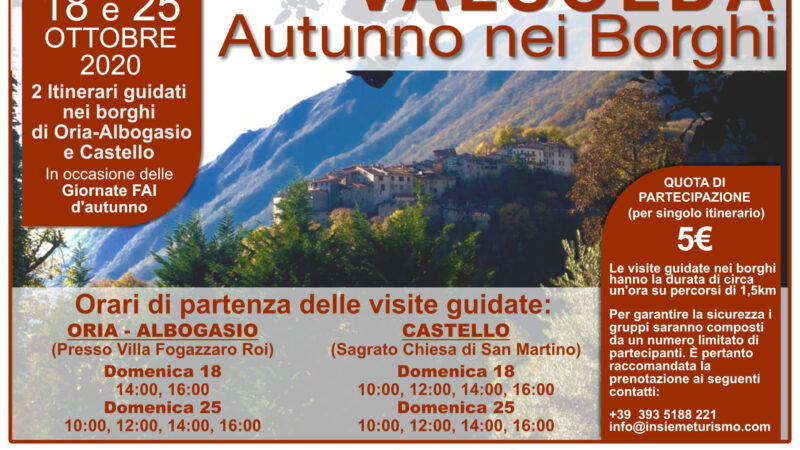 Autunno nei Borghi in Valsolda