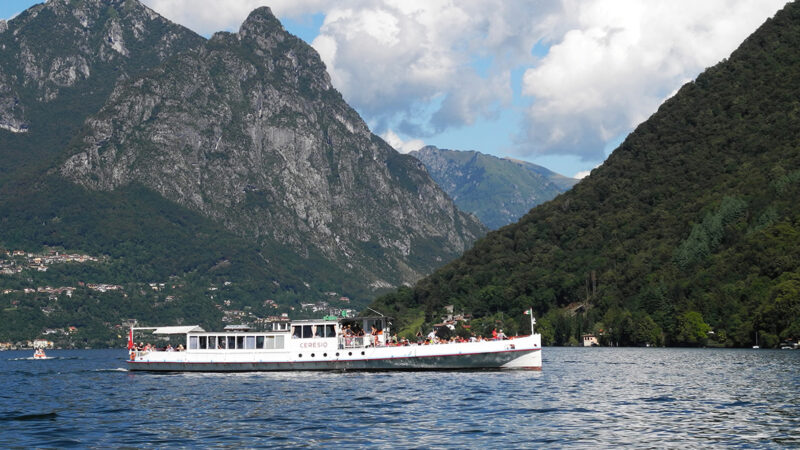 Navigazione Lago Lugano: l’incontro tra Ferrazzini e Fermi